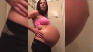 big pregnant gets - Huge and big pregnant belly - ThisVid.com