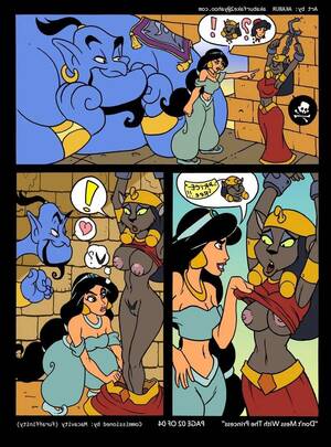 aladain toon lesbians sex - Aladdin - Don't While away the time Princess, Akubar | Porn Comics