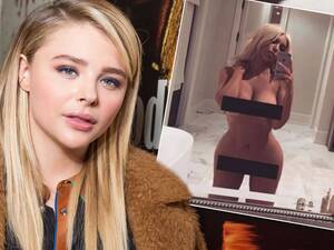 Chloe Moretz Blowjob - Chloe Moretz defends tweets about Kim Kardashian's nude selfie and insists  comments were 'misconstrued' - Mirror Online