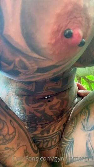 mature tattoo tits - Watch Tattoo Lady gets bonked in the forest - Big Tits, Hardcore, Creampie  Porn - SpankBang