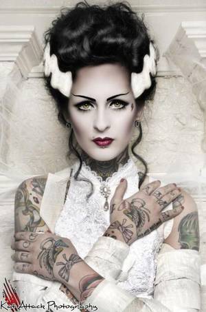 Costume Of Frankenstrin Brife Porn - Frankenstein's Bride tattoo