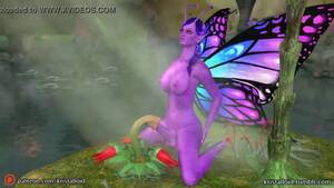 fairy shemale gets sucked - a shemale fairy gets a blowjob from a plant, uploaded by yima2lded
