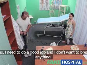 Good Job Cleaning Lady - FakeHospital Gorgeous cleaning lady is unable to resist a man in uniform