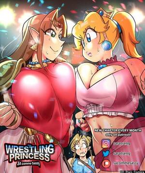 Cartoon Lesbian Porn Wrestling - Wrestling Princess 1 - Part 4 comic porn | HD Porn Comics