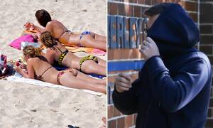 candid nude beach voyeurs - Bondi Beach pervert slammed for recording at least 12 women sunbathing  topless avoids jail time | Daily Mail Online