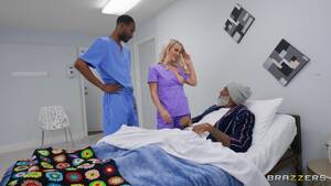 naked nurse anal - Nurse and her black colleague try anal - XBabe video
