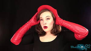 gloves black and red - Gloves Porn Videos - Black XXX Tube | Ebony Galore