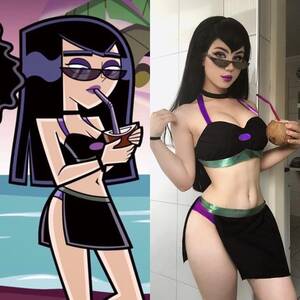 Danny Phantom Porn Belly Button - Sam from Danny Phantom cosplay : r/pics