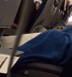 Gay Plane Porn - Plane passenger tells of his horror after creep performed solo sex act  under a blanket while watching gay porn on flight