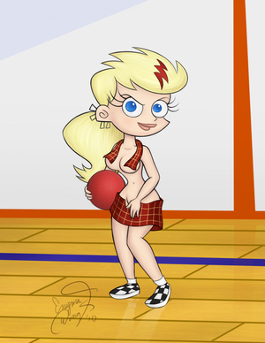 Cartoon Johnny Test Sissy Porn - Sissy Blakely looks very cool in this dress â€“ Johnny Test Hentai