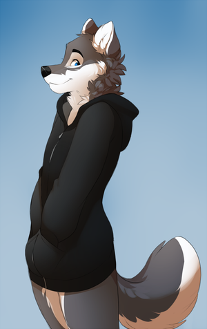 anime wolf furry - Art by Jailbird : r/furry