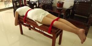 asian girl chained and spanked - Chinese Girl Spanked Tied to Table - Tnaflix.com