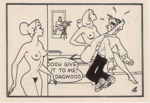 Dagwood And Blondie Porno Comics - Tijuana Bible] Dagwood in All in a Day's Work (Blondie) - 5/9 - Hentai Image