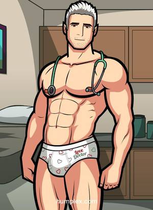 Cartoon Gay Porn Doctor - Need a full body medical examination from Dr.