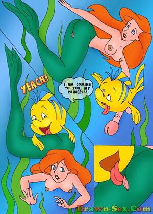 anime mermaid sex cartoon - Little Mermaid gets fucked cartoons! - Pichunter