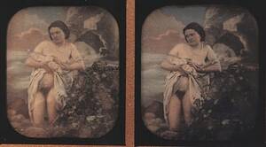 Daguerreotype From The 1800s Vintage Porn - Erotic Stereographic Daguerreotypes
