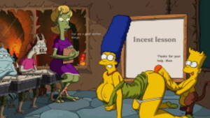 Bart Simpson Teacher Porn - Hell Lessons - IMHentai