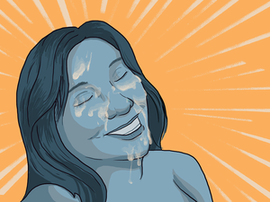 facial cumshot blogs - Cum in my eyes: I miss getting facials | Girl on the Net