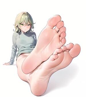 anime xxx feet - Rule 34 - 1girls ai generated anime feet feet up female female only foot  fetish foot focus green eyes green hair one-punch man soles solo tatsumaki  wrinkled feet wrinkled soles wrinkles wrinkly