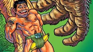 American Indian Gay Porn Comic - Thanks to Kickstarter backers, Justin Hall & Dave Davenport's  groundbreaking HARD TO SWALLOW COMICS will