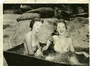 History 1940s Porn - Actual Historical Porn: My grandfather was given this photo while he was  stationed at Pearl Harbor from 1939-1940. I believe the woman on the left  may be Betty White. [1458x1086] : r/HistoryPorn