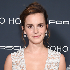 Celebrity Porn Emma Watson - Emma Watson's elegant knit dress is oh so subtly see-through