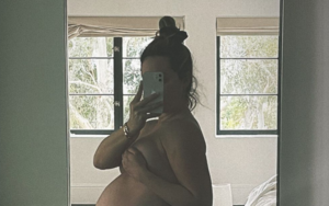 Ashley Tisdale Porn Captions - Ashley Tisdale shares bare baby bump pic, advocates self-love | GMA News  Online
