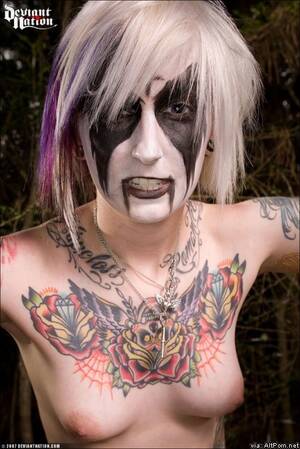 black metal girls nude - Deviant Nation: Birgit: Black Metal | AltPorn.net - alt.porn erotica