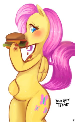Chubby Pony Porn - 507770 - source needed, safe, artist:tingtongten, edit, fluttershy,  pegasus, pony, bipedal, burger, chubby, eating, fat, fattershy, female,  hamburger, not porn, ponies eating meat, sfw edit, solo, stuffing, weight  gain - Derpibooru