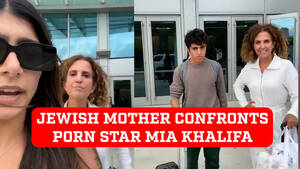 Israeli Homemade Porn Moms - Porn star Mia Khalifa confronted by mother in front of her son in tense  airport confrontation | Marca