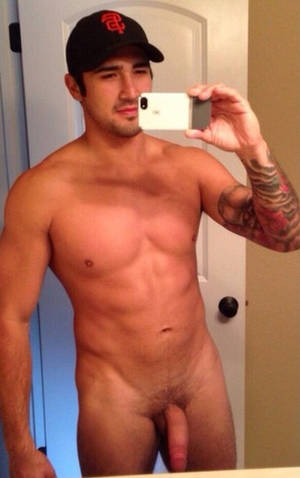 famous latin naked - Naked Guy Selfie 2