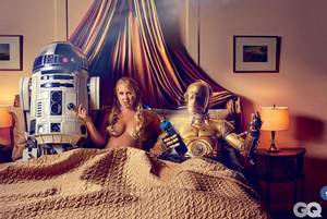 Amy Schumer Porn Skit - Thursday afternoon, GQ Magazine revealed photos from their latest issue  featuring Trainwreck star Amy Schumer in joking, sexual situations with  Star Wars ...