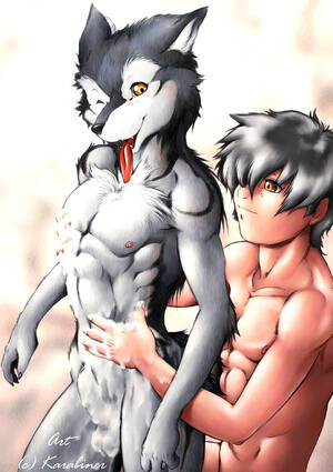 Anime Wolf Furry Yaoi Porn - Anime Wolf Boy Furry Gay Sex | Gay Fetish XXX