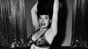 in the 50s sex symbols - American sex symbol Bettie Page dies at 85
