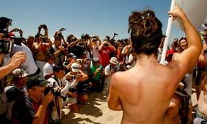 naked in venice beach - Go Topless Day â€“ the march to equality | Women | The Guardian