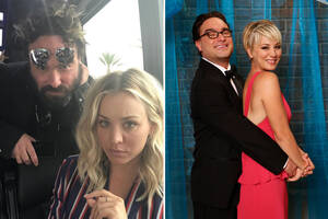 Lenords Mon Big Bang Theory Porn Captions - The Big Bang Theory's Johnny Galecki melts fans' hearts with touching  tribute to 'fake wife' Kaley Cuoco | The US Sun