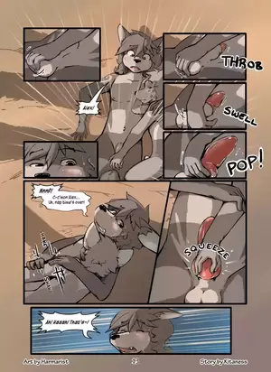 Boy Yiff - Furry wolf comic porn boy sheath and knife - comisc.theothertentacle.com