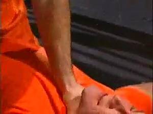 Jail Cell Sex - extremely impressive gay fuck inside a jail cell