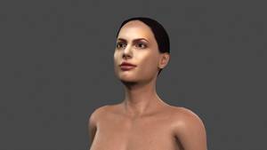 Angelina Jolie Porn 3d - movie actress angelina jolie -rigged 3d character 3D Model in Woman 3DExport