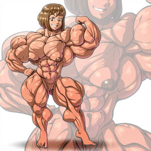 Cartoon Muscle Girl Porn - Rule 34 - abs biceps brown hair devmgf extreme muscles flexing hyper muscles  muscles muscular muscular female nude pecs thick thighs | 3143763