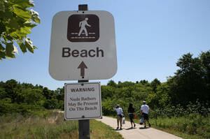 forced nude beach sex - Crackdown on Nudity Planned for Fire Island Beach - The New York Times