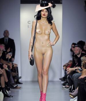 asian runway models nude - Asian nude fashion show - 78 photo