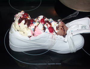 Food On Feet Porn - expandable element dessert ice cream