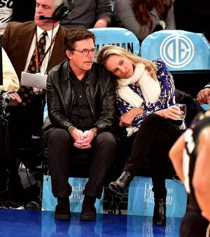 Michael J. Fox Porn - Michael J. Fox and Tracy Pollan Take in a Knicks Game Picture | January's  Top Celebrity Pictures - ABC News