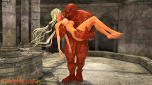 3d Satan Porn - Big boobed 3D queen is trying dirty - Silver Cartoon - Picture 6