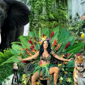 Katy Perry Extreme Porn - Katy Perry Roar Video Slammed by PETA - New Katy Perry Video for Roar  Criticized by PETA | Marie Claire