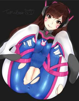 Anime Suit Porn - [F] D.va - The best place to rip your suit [Tofuubear]