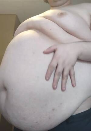 fat chub porn - Gainer Porn: Super stuffed FAT ROLL CHUB - ThisVid.com