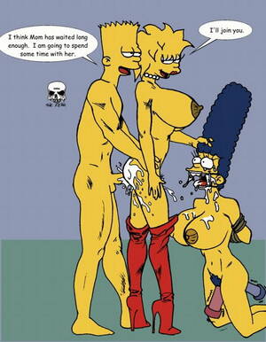 Cartoon Porn Tied Up - bart gets ready too fuck a gagged and tied up marge after fucking lisa â€“  Simpsons Hentai