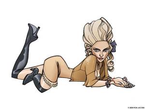 Animated 1980s Queens - Madonna Cartoon - Wig by on DeviantArt